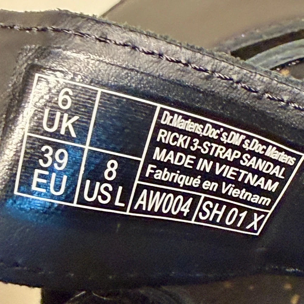 Dr. Martens Ricki 3-Strap Sandals - Picture 13 of 15